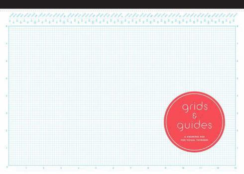 Paperback Grids & Guides Drawing Pad Book