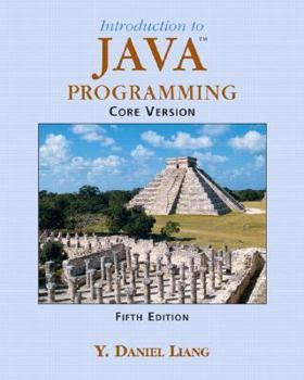 Paperback Introduction to Java Programming, Core Book