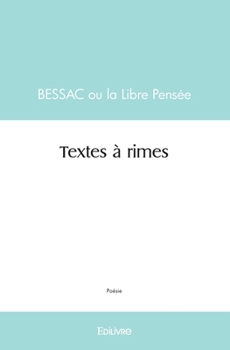 Paperback Textes à rimes [French] Book