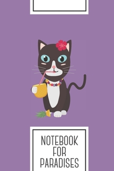 Notebook for Paradises: Lined Journal with Hawaii cat with pineapple   Design - Cool Gift for a friend or family who loves tropic presents! | 6x9" | ... College, Tracking, Journaling or as a Diary