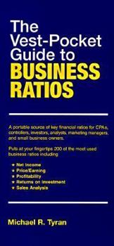 Paperback The Vest-Pocket Guide to Business Ratios Book