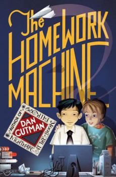 Hardcover The Homework Machine Book