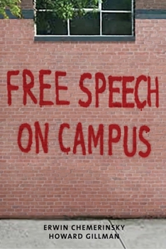 Hardcover Free Speech on Campus Book