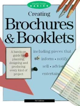 Hardcover Creating Brochures and Booklets (Graphic Design Basics) Book