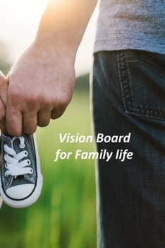 Paperback Vision Board for Family life: A Goal Tracker Journal Book