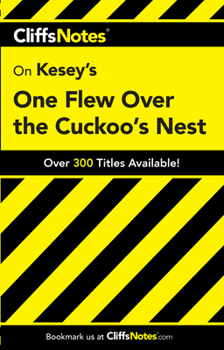 Paperback Cliffsnotes on Kesey's One Flew Over the Cuckoo's Nest Book
