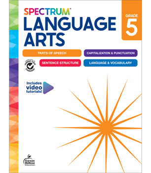 Paperback Spectrum Language Arts Workbook, Grade 5 Book