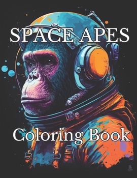 Paperback Space Apes: Coloring Book