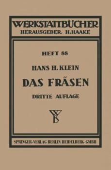 Paperback Das Fräsen [German] Book
