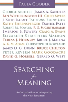 Paperback Searching for Meaning: An Introduction to Interpreting the New Testament. Paula Gooder Book
