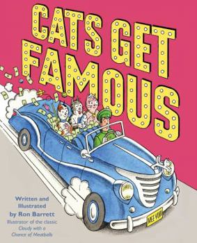 Hardcover Cats Get Famous Book