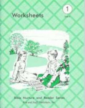 Paperback Worksheets, Grade 1, Unit 5 (Bible Nurture and Reader Series) Book