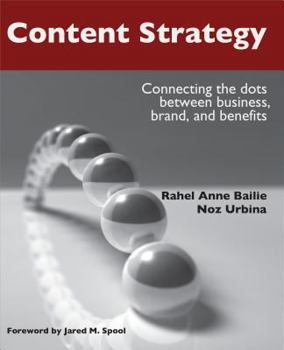 Paperback Content Strategy: Connecting the Dots Between Business, Brand, and Benefits Book