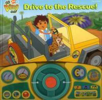 Board book Nick Jr Go Diego Go!: Drive to the Rescue! Sound Book [With Battery] Book