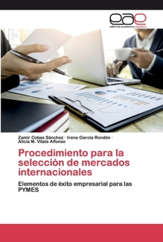 Paperback Procedimiento para la selección de mercados internacionales [Spanish] Book