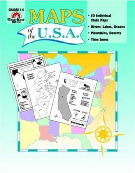 Paperback Maps of the U.S.A. Book