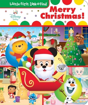 Board book Disney Baby: Merry Christmas! Little First Look and Find Book