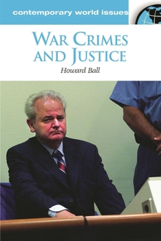 Hardcover War Crimes and Justice: A Reference Handbook Book