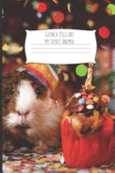 Guinea Pigs Are My Spirit Animal: Foxes Gift for Woman Blank Lined Notebook Journal & Planner | 6 x 9 inches, College Ruled Lined,110 Pages