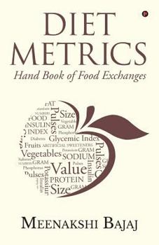 Paperback Diet Metrics: Hand Book of Food Exchanges Book