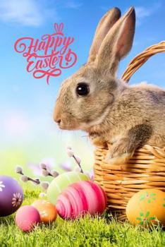 Paperback Happy Easter: Isometric Dot Pape Notebook for Kids Featuring 120 Pages 6x9 Book