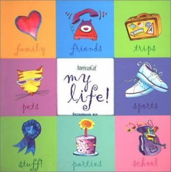 Hardcover My Life- A Scrapbook Kit Book