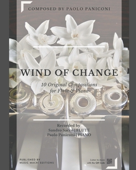 Paperback Wind of Change: for Flute and Piano [Italian] Book
