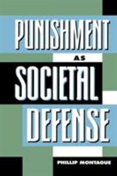Paperback Punishment as Societal-Defense Book