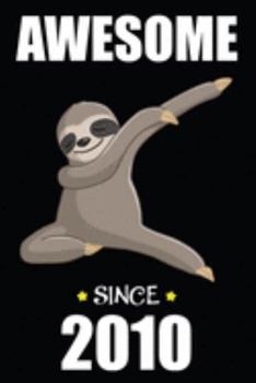 9th Birthday Dabbing Sloth: Blank Lined Journal for 9th Birthday 9 Year Old Gift For Boys and Girls