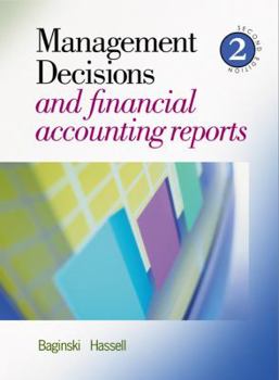 Hardcover Management Decisions and Financial Accounting Reports Book