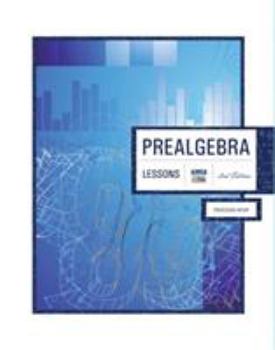 Paperback Prealgebra 2nd Edition: Lessons Book