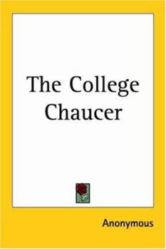 Paperback The College Chaucer Book
