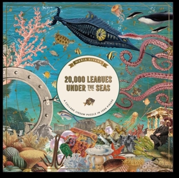 20,000 Leagues Under the Seas (Square Box Format): A 1000 Piece Jigsaw Puzzle Inspired by Jules Verne's Classic Adventure