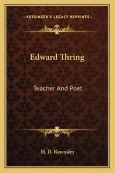 Paperback Edward Thring: Teacher And Poet Book