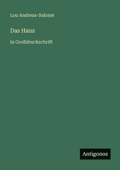 Paperback Das Haus: in Großdruckschrift [German] Book