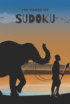 Paperback 100 Pages Of Sudoku Book