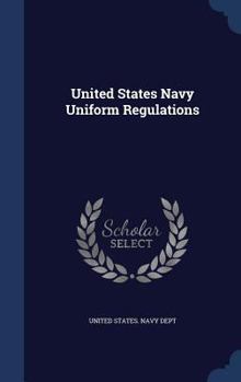 Hardcover United States Navy Uniform Regulations Book