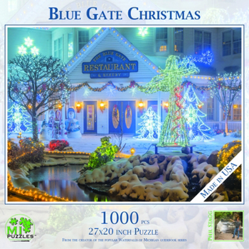 Misc. Blue Gate Christmas - 1000 Piece Jigsaw Puzzle Book