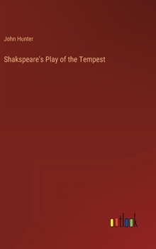 Hardcover Shakspeare's Play of the Tempest Book