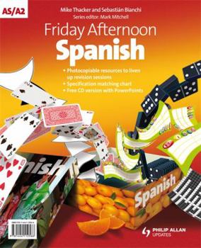 Paperback Friday Afternoon Spanish A-Level. by Mike Thacker, Sebastian Bianchi Book