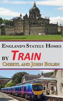 Paperback England's Stately Homes by Train Book