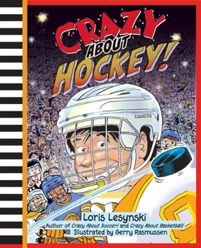 Paperback Crazy about Hockey Book