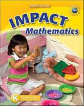 Spiral-bound Impact Mathematics, Kindergarten Teacher's Guide Book