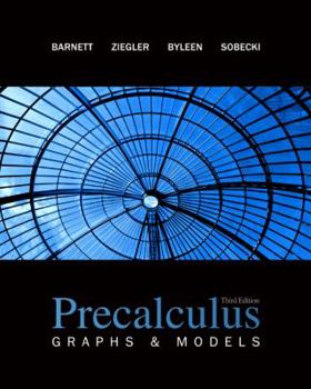 Hardcover Precalculus: Graphs & Models with Aleks User Guide & Access Code 1 Semester Book