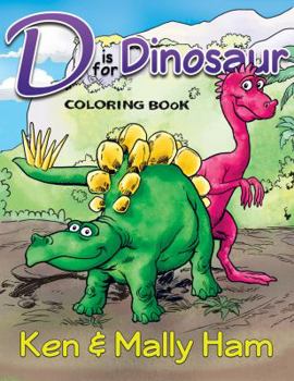 Paperback D Is for Dinosaur Coloring Book