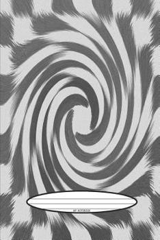 My Notebook: Abstract designs in black and white