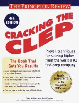 Paperback Cracking the CLEP, 4th Edition Book