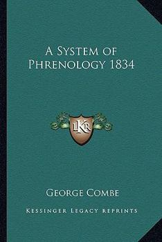Paperback A System of Phrenology 1834 Book