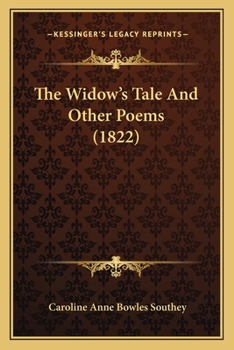 Paperback The Widow's Tale And Other Poems (1822) Book