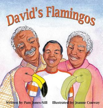 Hardcover David's Flamingos Book